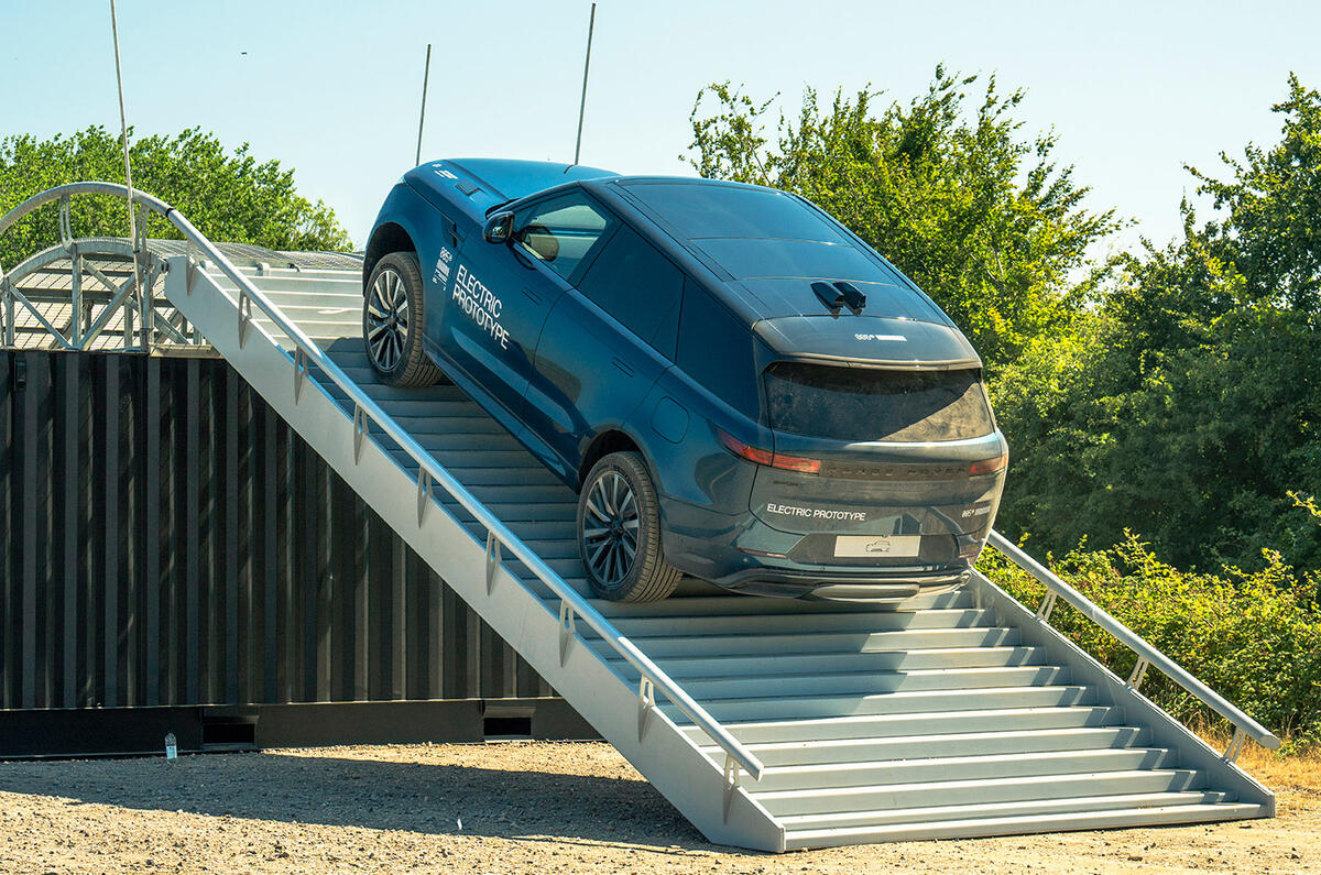 Range Rover Sport Electric prototype 003