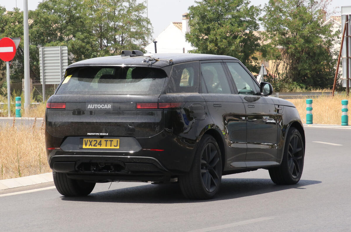 Range Rover Sport EV rear quarter Range Rover Sport EV rear quarter