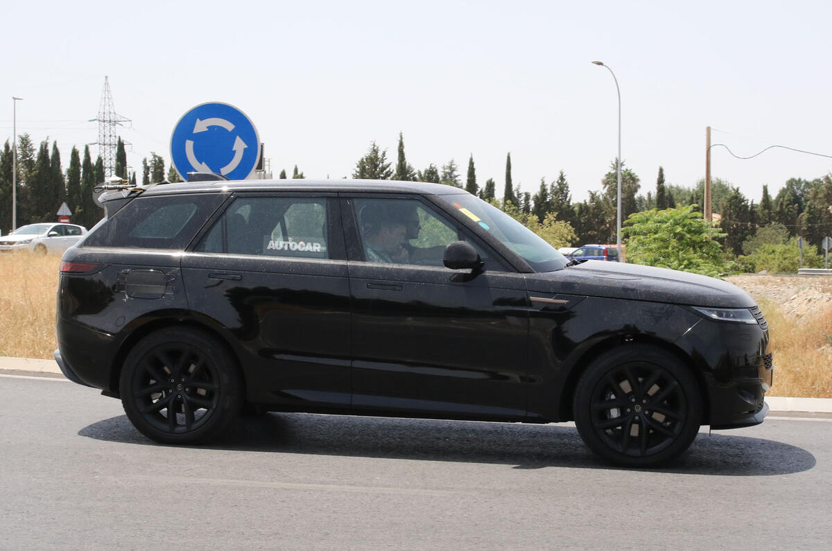 Range Rover Sport EV side