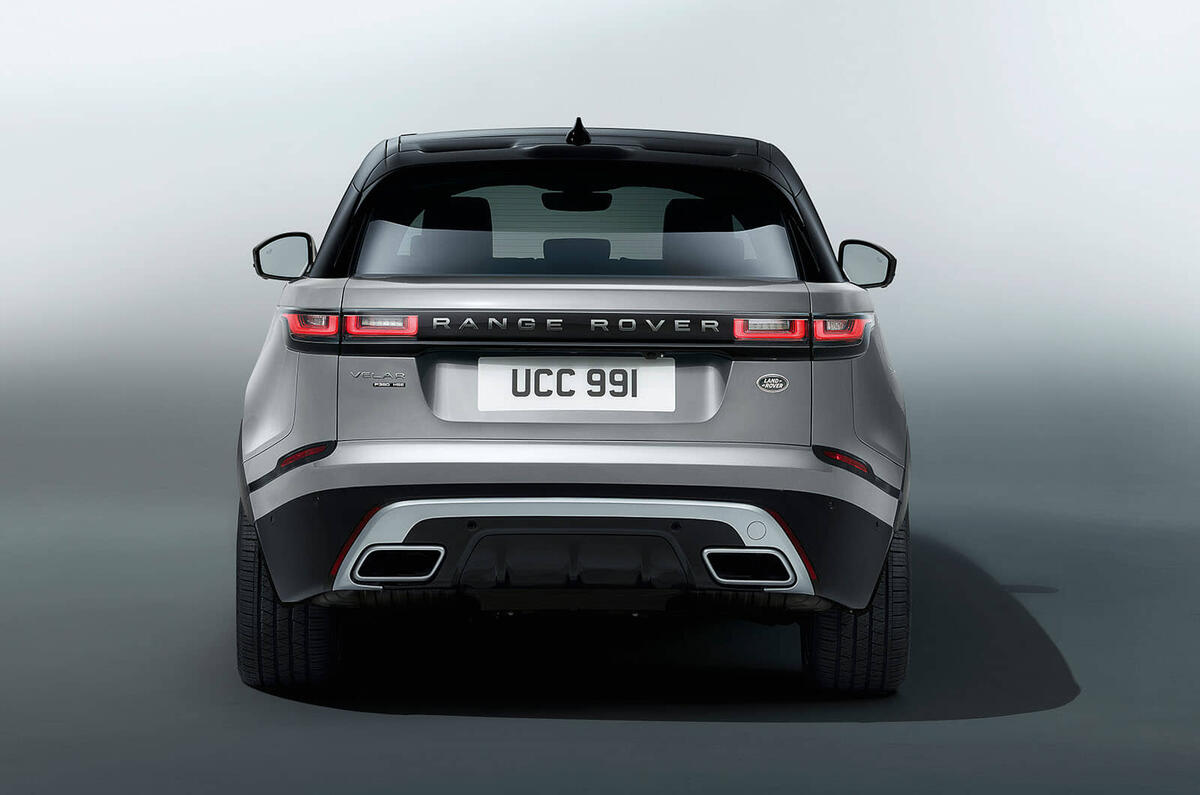 range rover velar concept rear