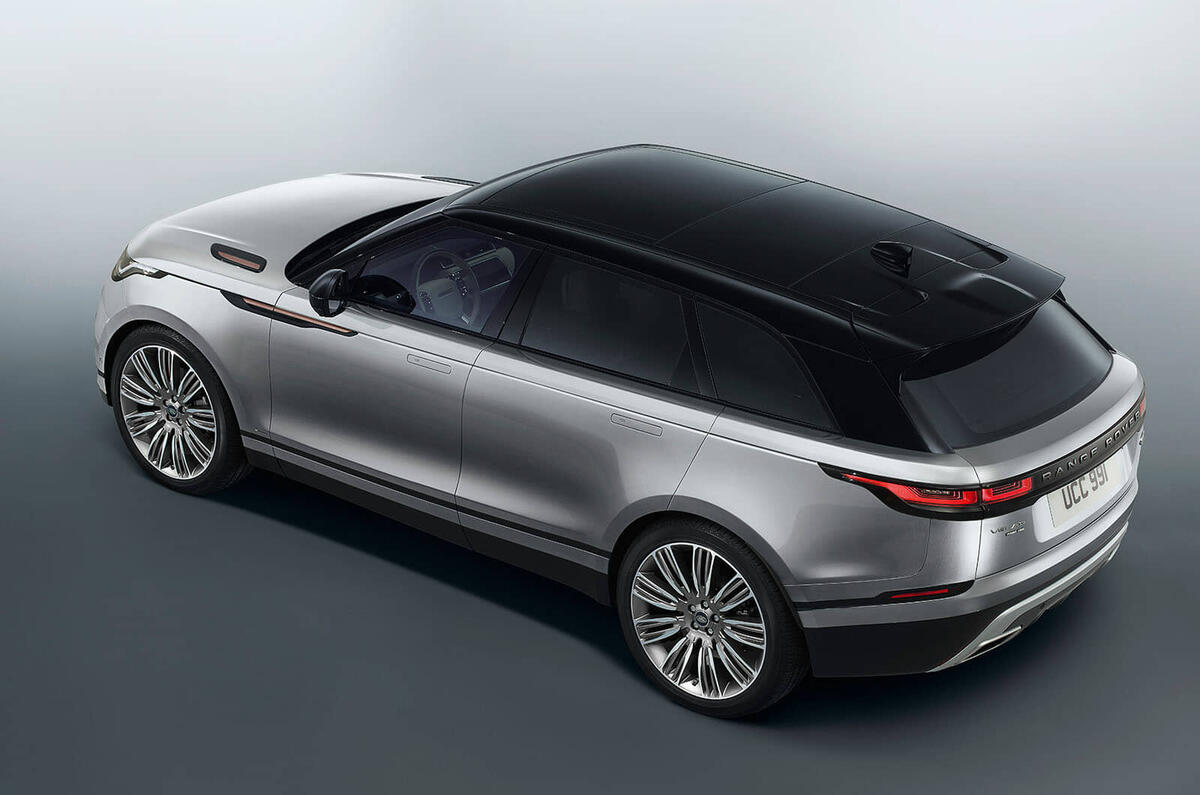 range rover velar aerial