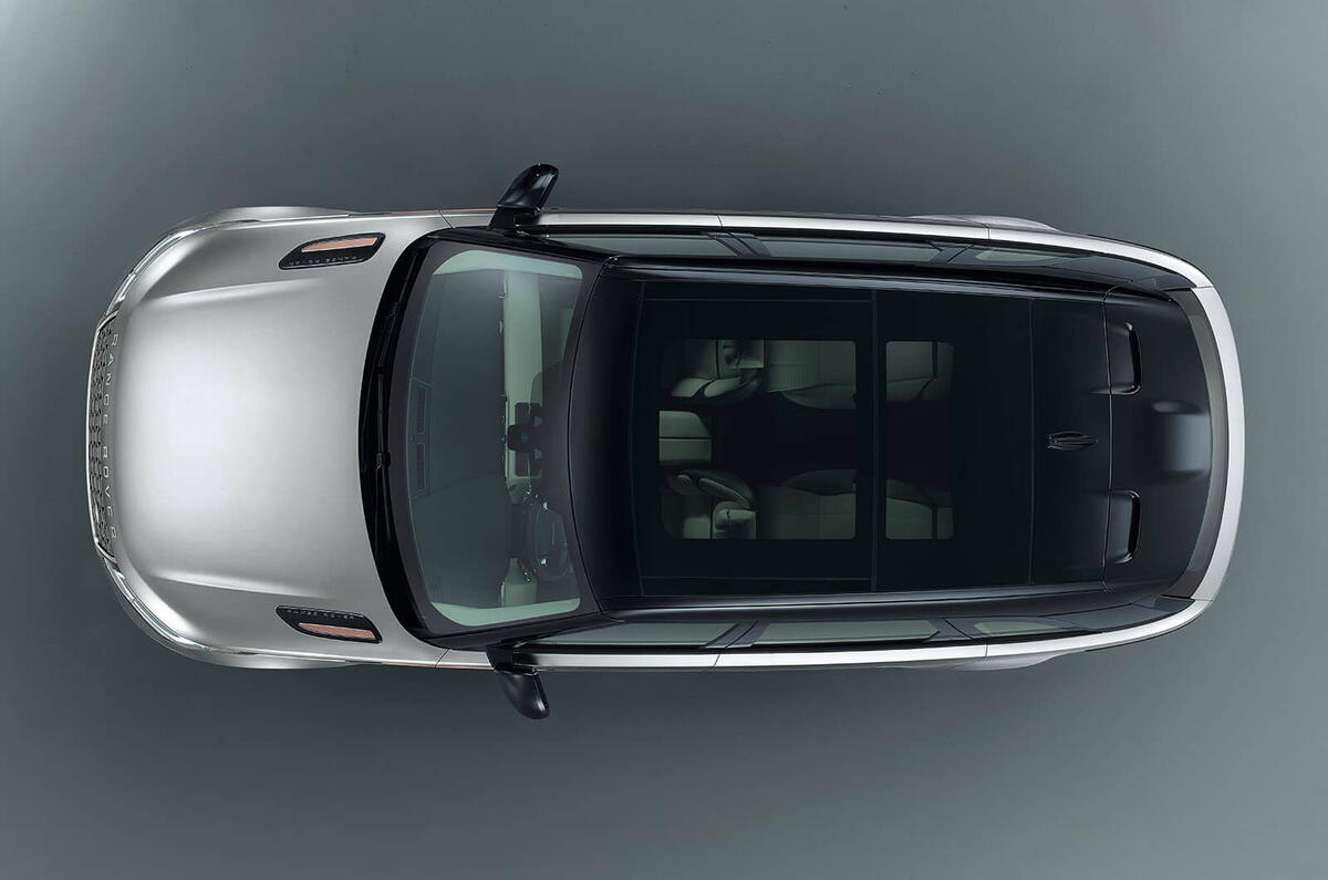 range rover velar concept birds eye view
