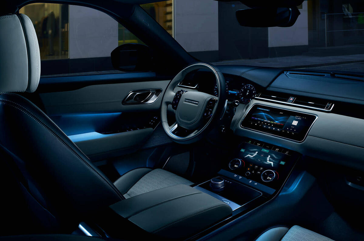 range rover velar interior dark