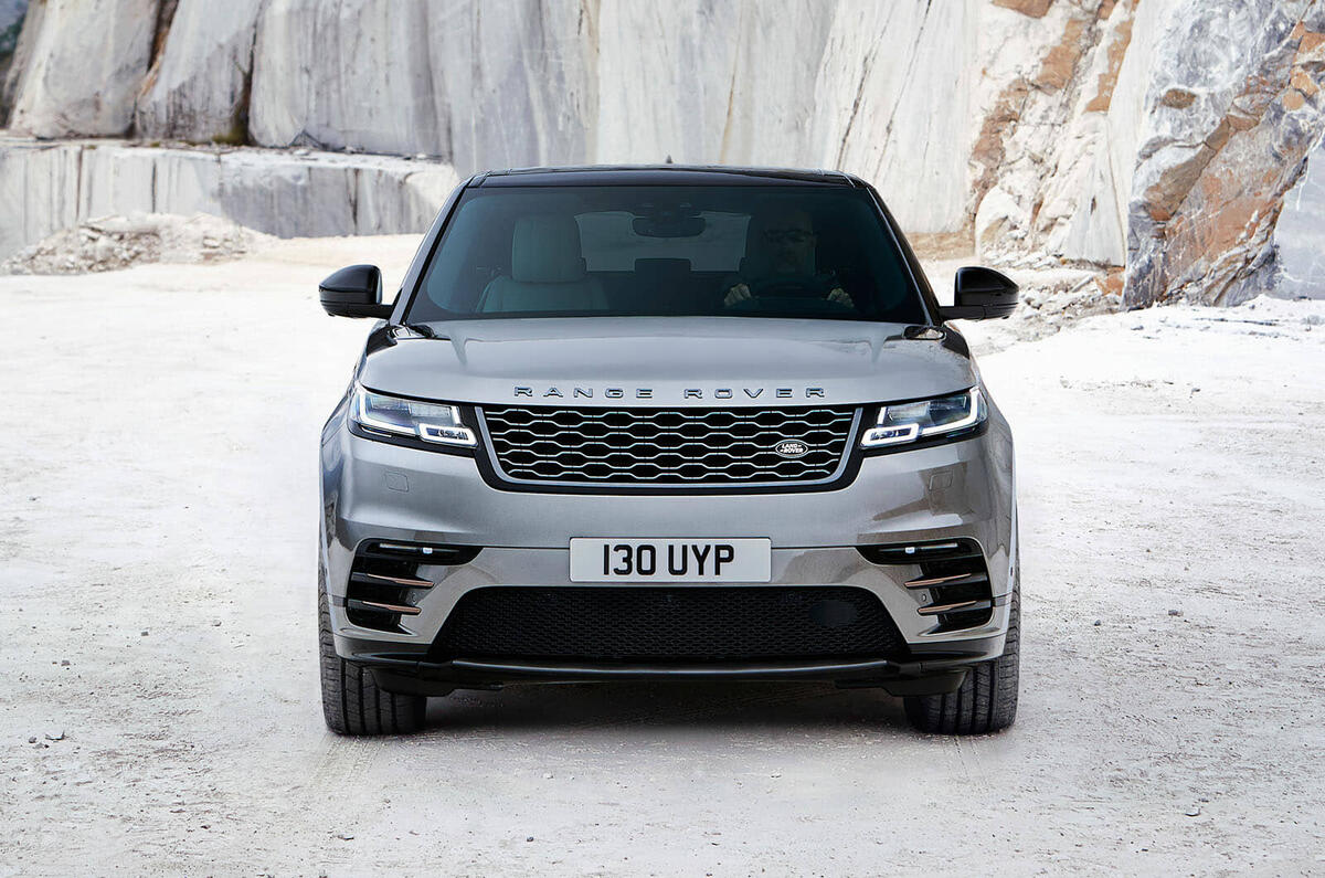 range rover velar outdoors front