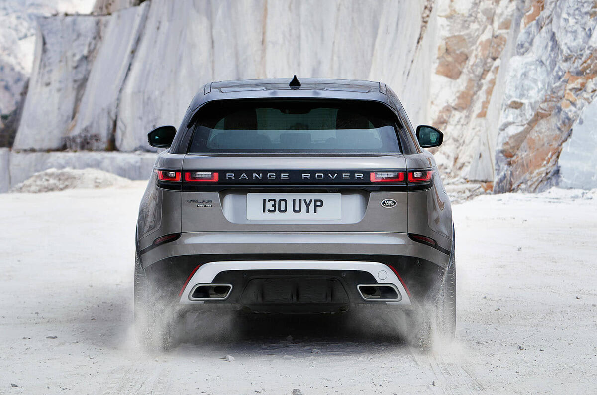 range rover velar outdoors rear