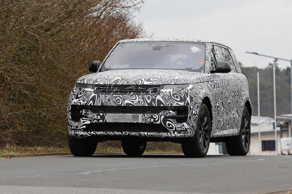 Range Rover Sport disguised 80 Range Rover Sport disguised 80
