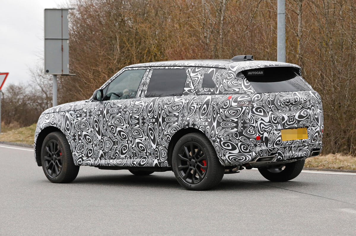 Range Rover Sport disguised 92 Range Rover Sport disguised 92