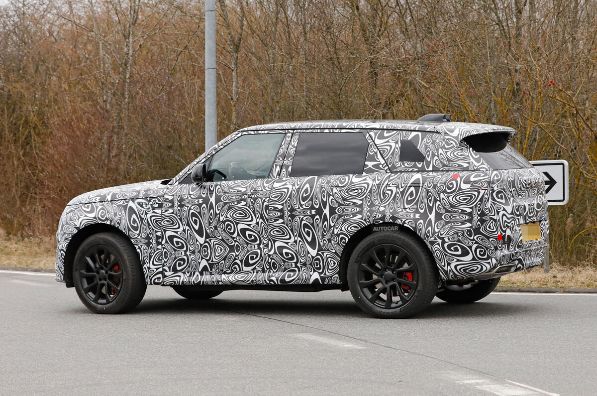 Range Rover Sport disguised 93 Range Rover Sport disguised 93