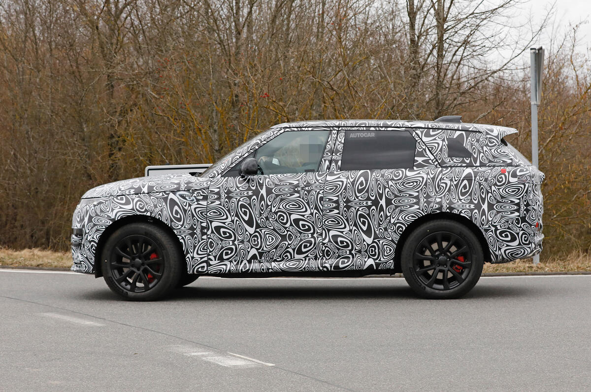 Range Rover Sport disguised 94 Range Rover Sport disguised 94