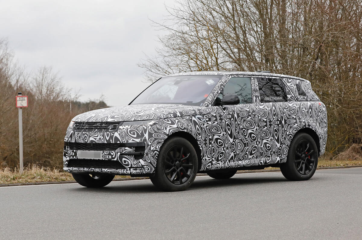 Range Rover Sport disguised 97 Range Rover Sport disguised 97