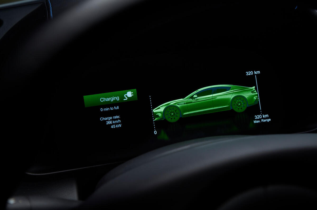 2019 Aston Martin Rapide E  - infotainment