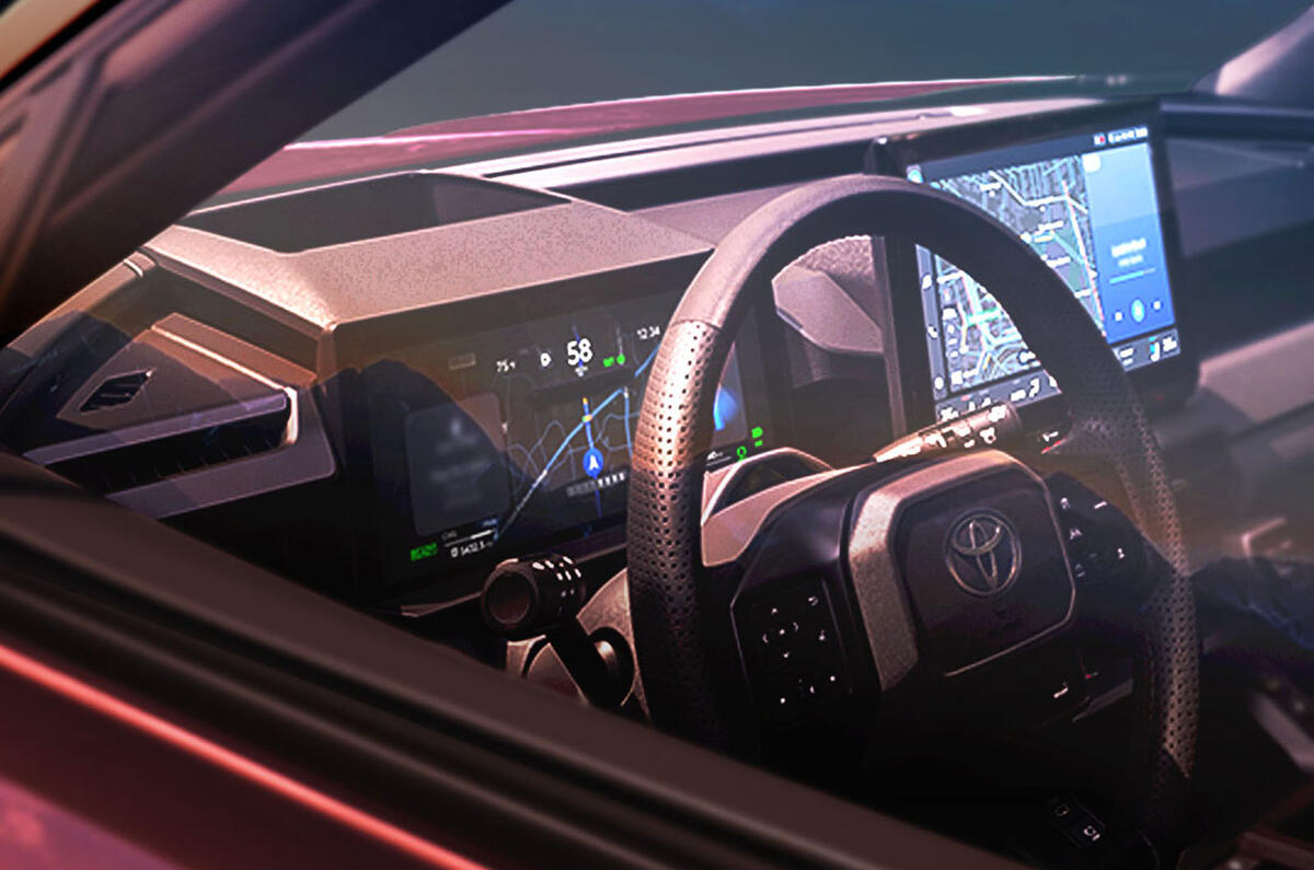 RAV 4 teaser interior wheel RAV 4 teaser interior wheel