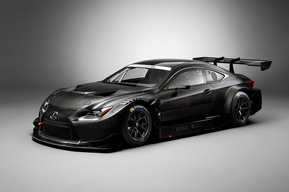 2017 RC F GT3 front
