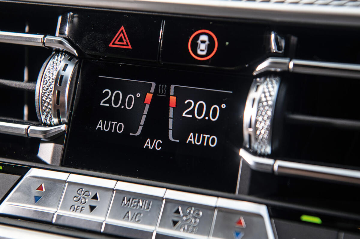 Air conditioning controls Air conditioning controls