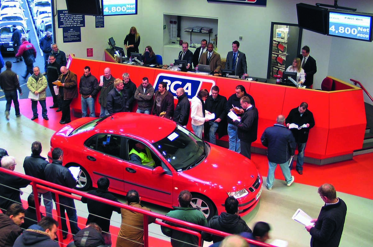 Buying a Saab 9-3 at auction
