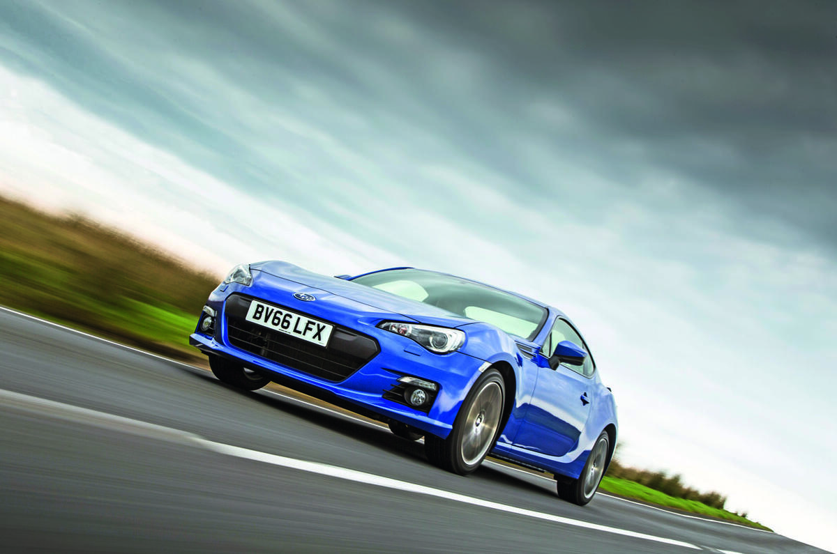 Subaru BRZ - driving front