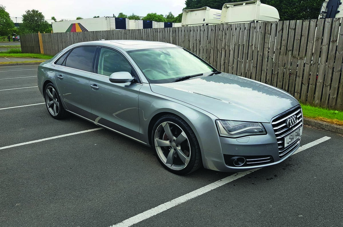 2012 Audi A8 - front