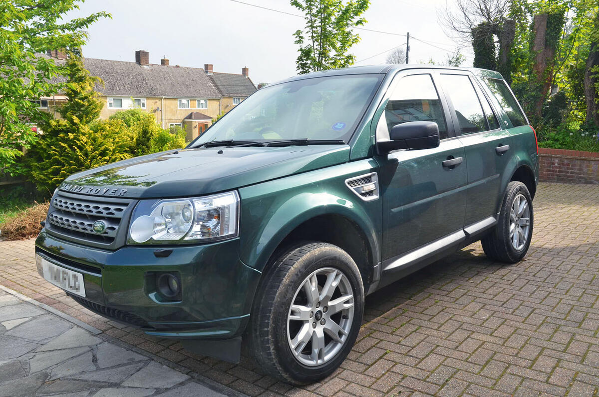 James Ruppert: readers ride land Rover Freelander 2