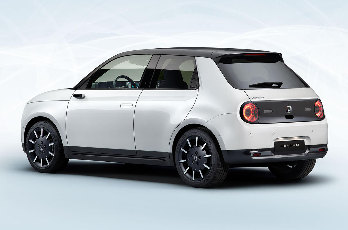 Honda e official production version - rear