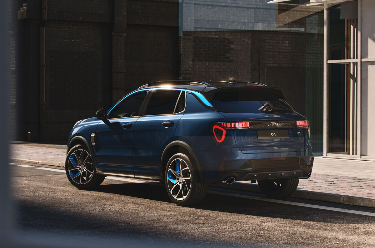 2020 Lynk&Co 01 - rear 2020 Lynk&Co 01 - rear