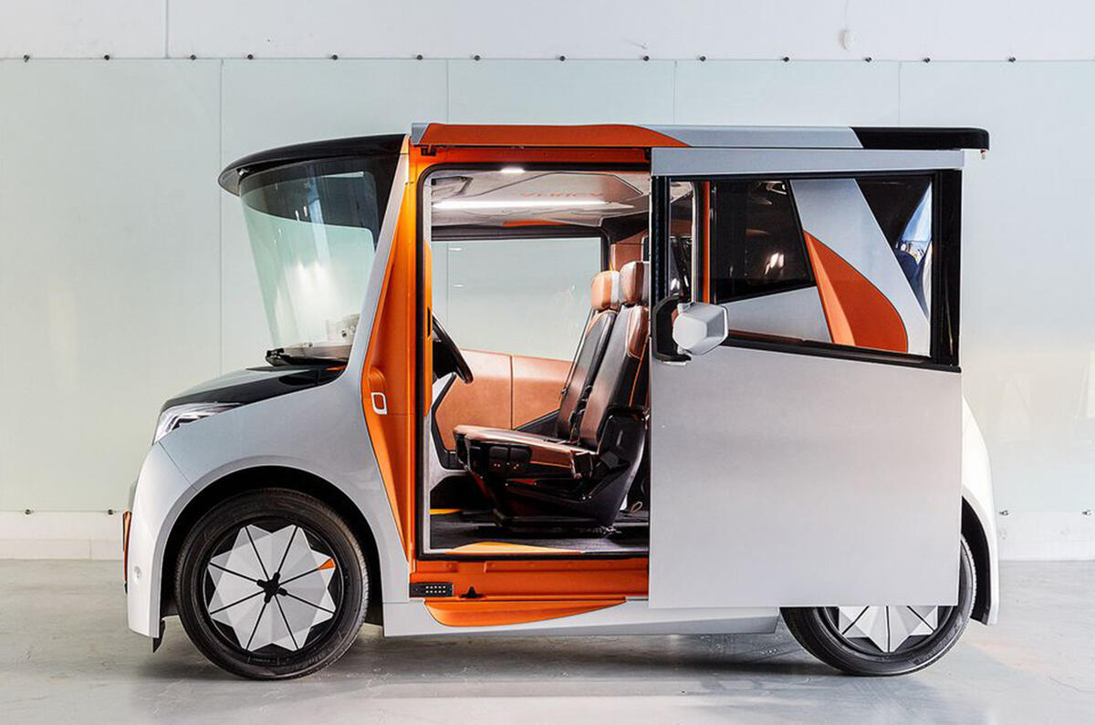 Chris Bangle Redspace electric city car - new pictures
