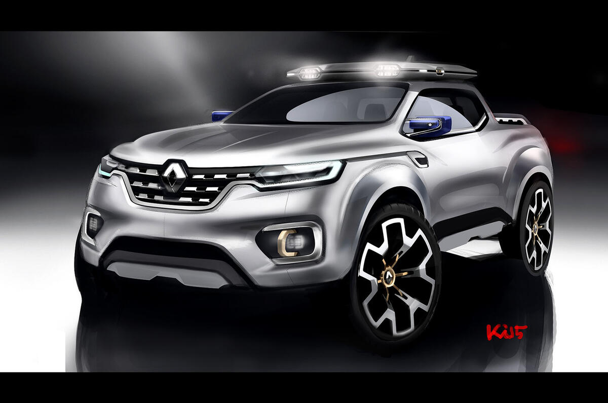 Renault Alaskan production model leaks ahead of reveal ... Renault Alaskan production model leaks ahead of reveal ...