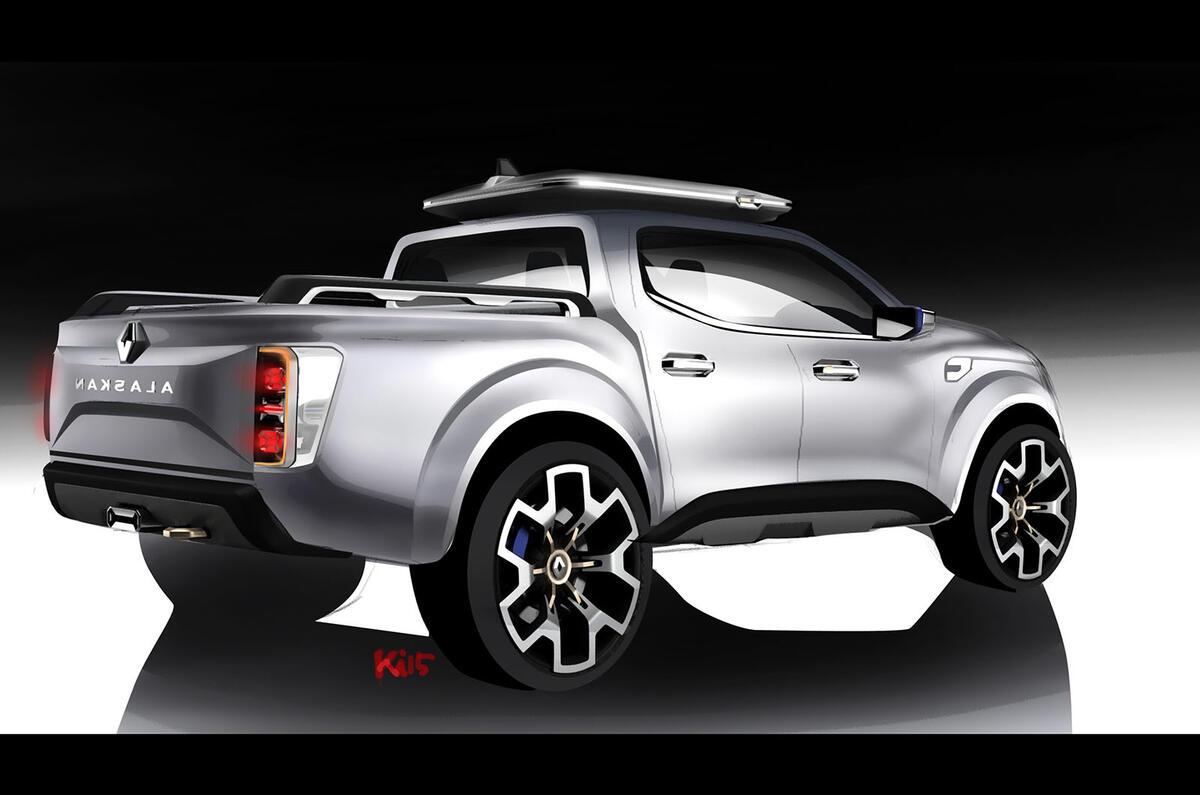 Renault Alaskan production model leaks ahead of reveal ...