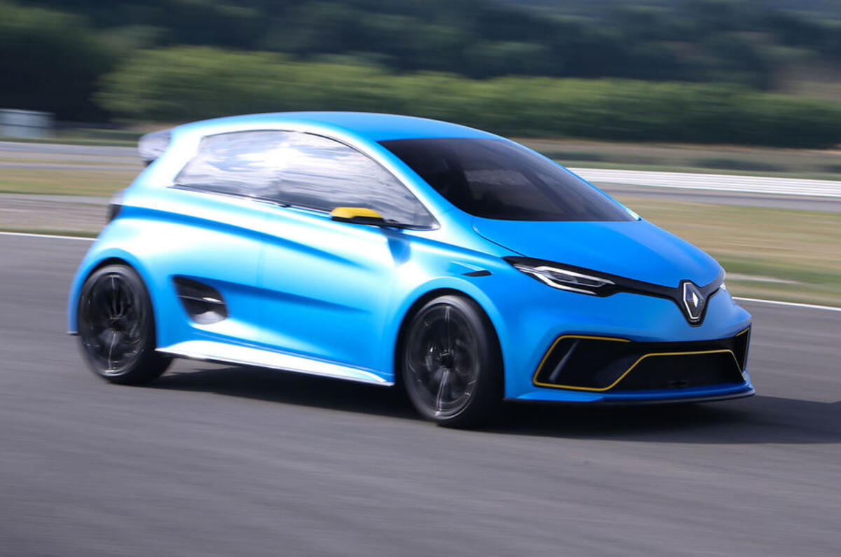 Renault Zoe E-sport prototype Renault Zoe E-sport prototype