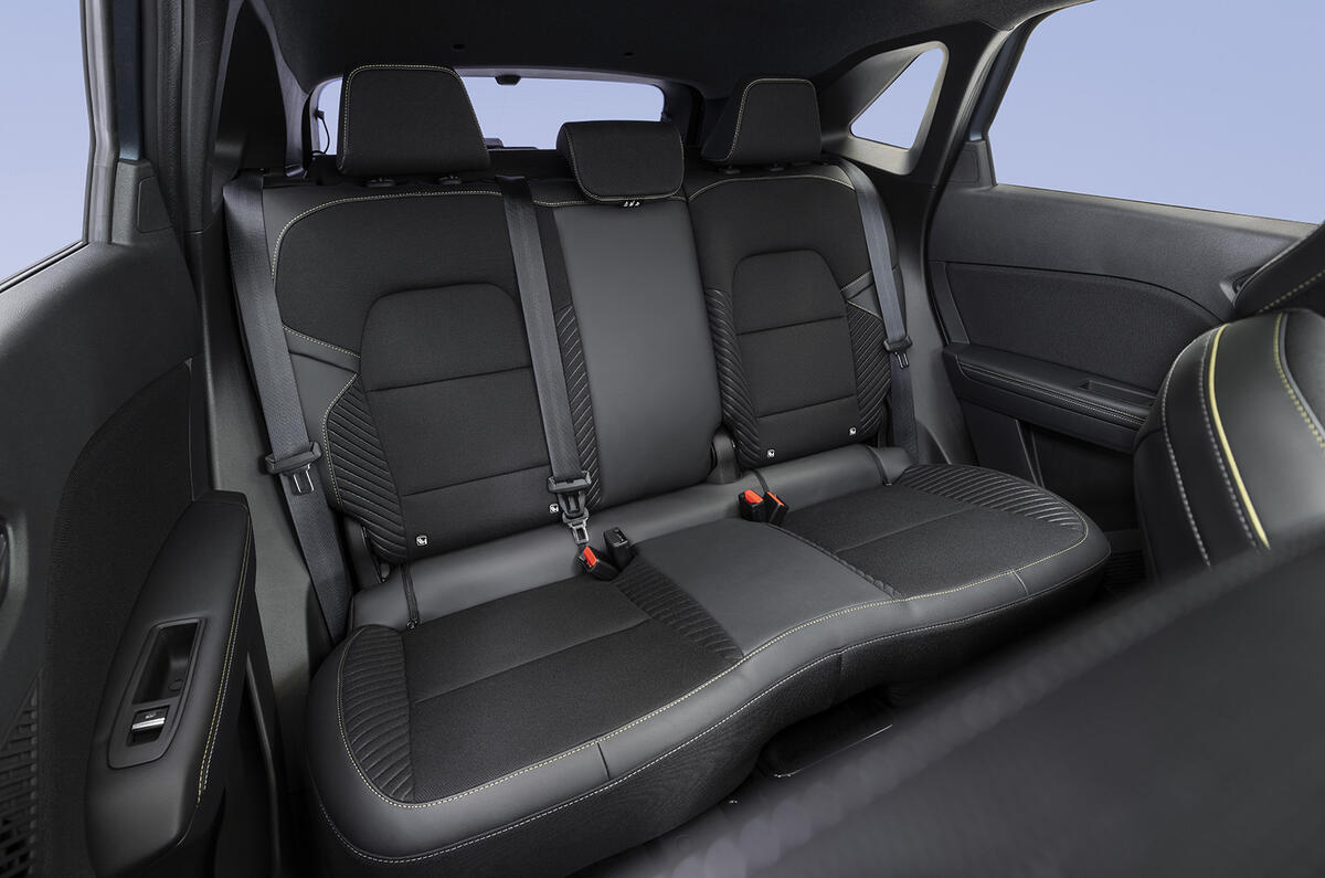 Renaulrt Symbioz rear seats Renaulrt Symbioz rear seats