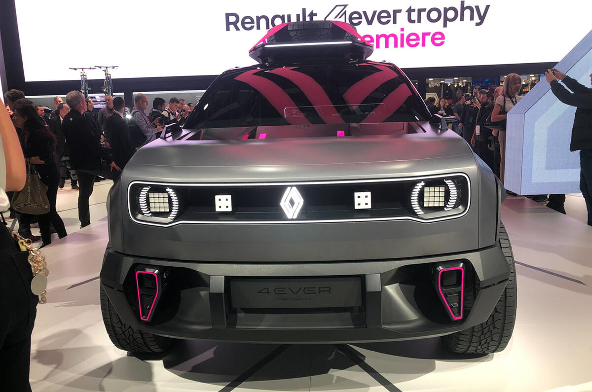 Renault 4ever 2022 front Paris motor show Renault 4ever 2022 front Paris motor show