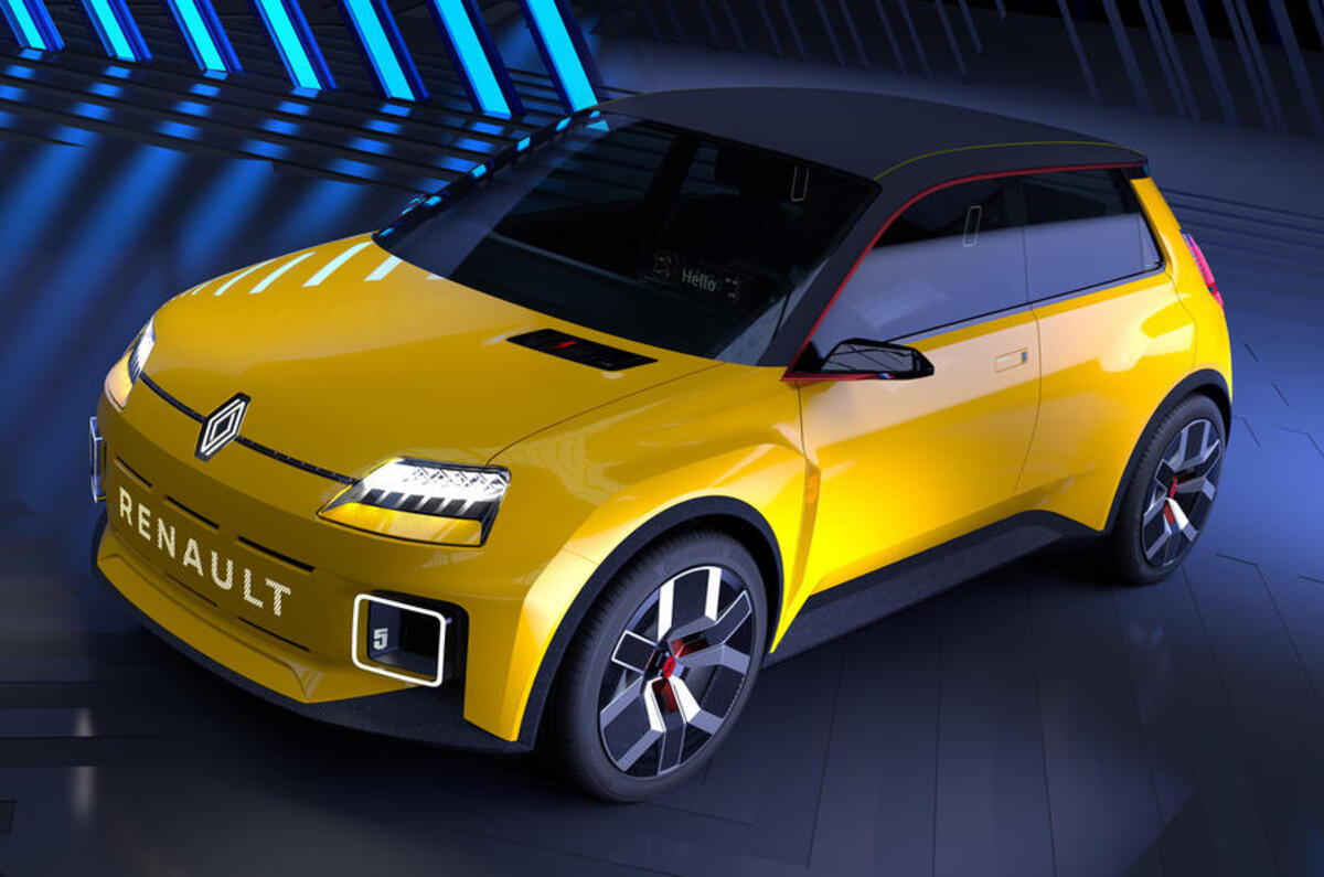 Renault 5 concept front quarter