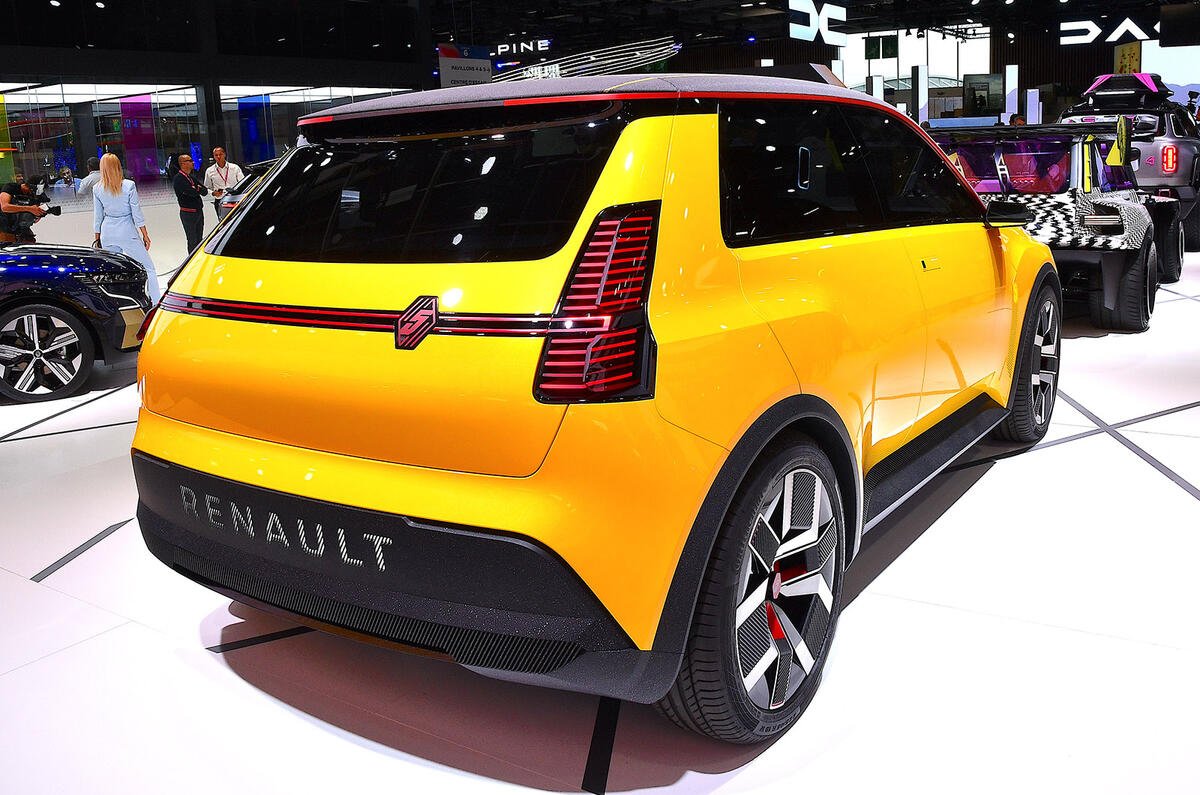 renault 5 concept paris motor show 03 back static renault 5 concept paris motor show 03 back static