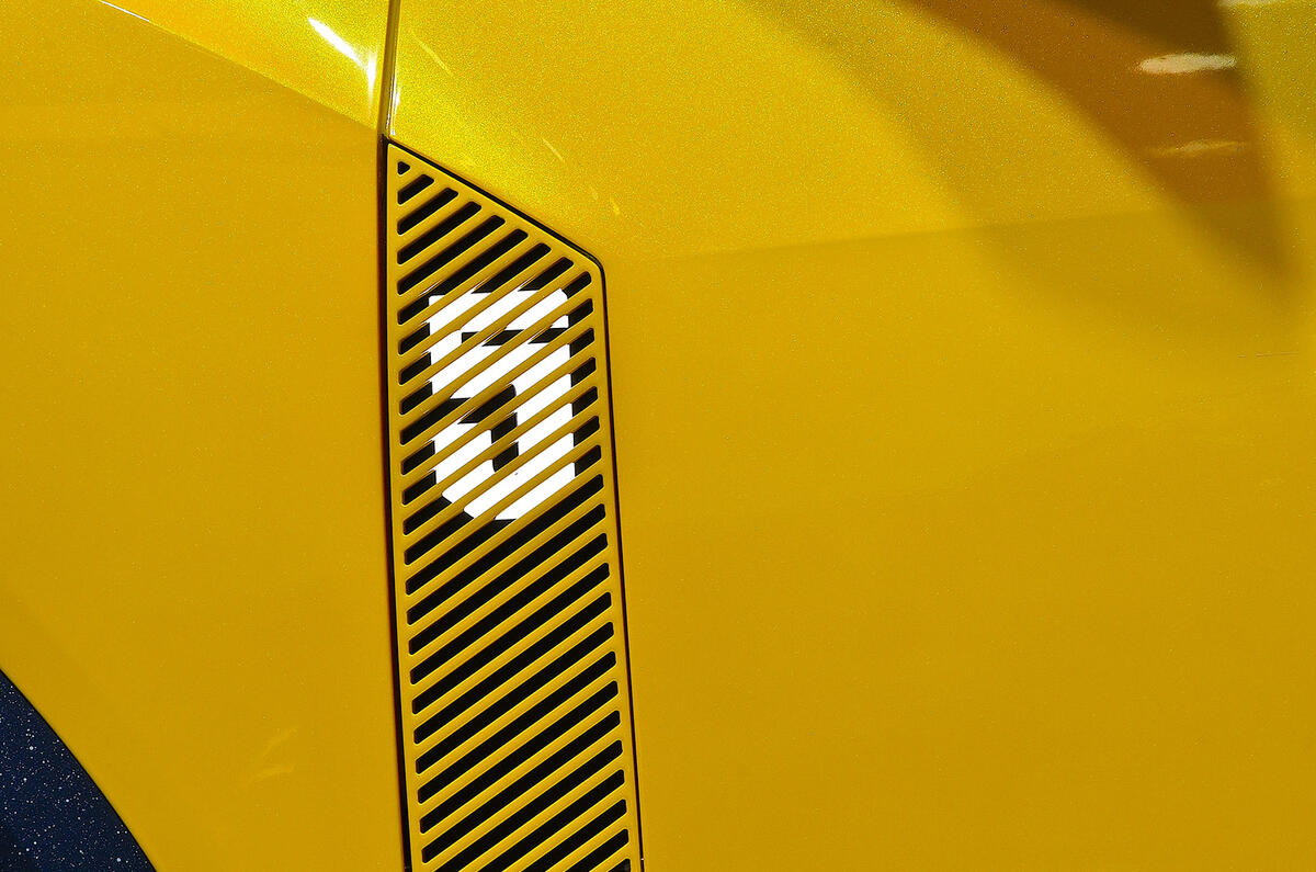 renault 5 concept paris motor show 05 detail renault 5 concept paris motor show 05 detail