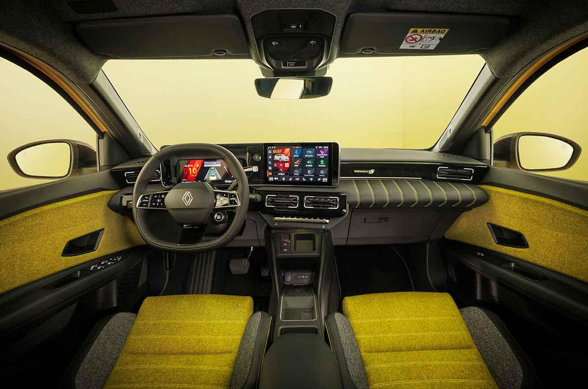 renault 5 interior leak renault 5 interior leak
