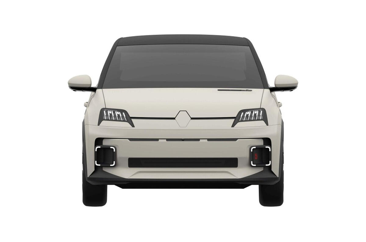 Renault 5 WIPO design front Renault 5 WIPO design front