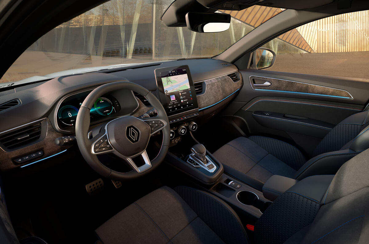 Renault Arkana 2023 dashboard Renault Arkana 2023 dashboard