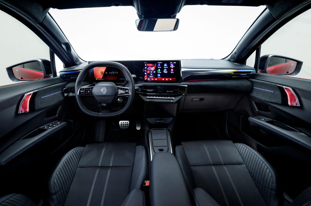 Renault Clio 2027 interior dashboard