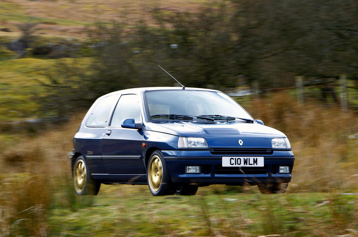 Renault Clio Williams - tracking front Renault Clio Williams - tracking front