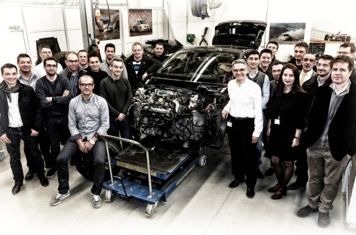 Renault Clio Renault Sport KZ 01 leaked picture side