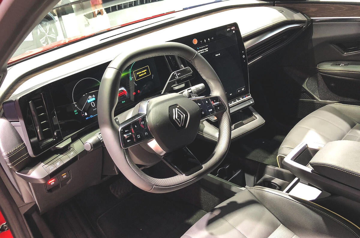 renault megane e tech interior renault megane e tech interior