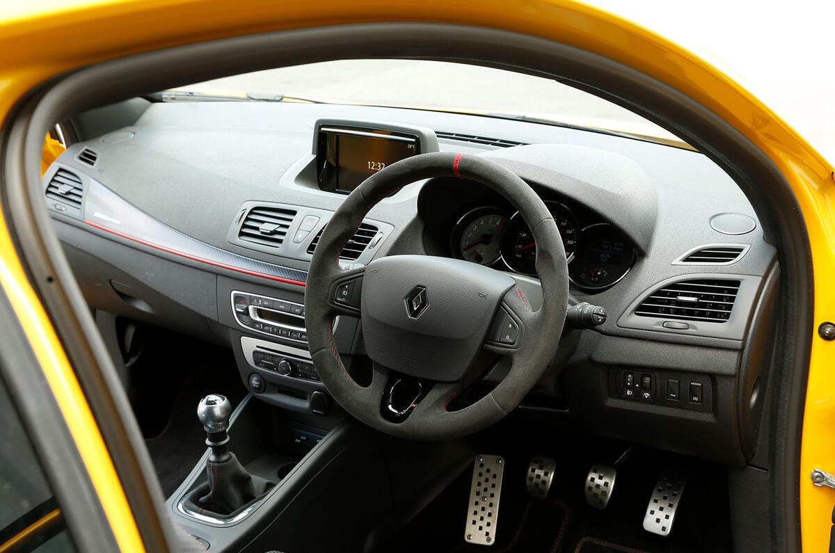 Renault Megane RS interior right Renault Megane RS interior right