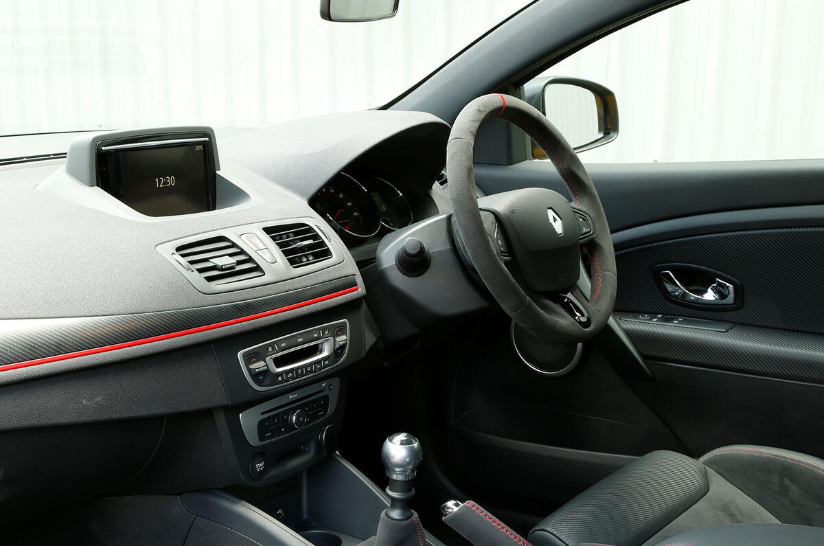 Renault Megane RS interior Renault Megane RS interior