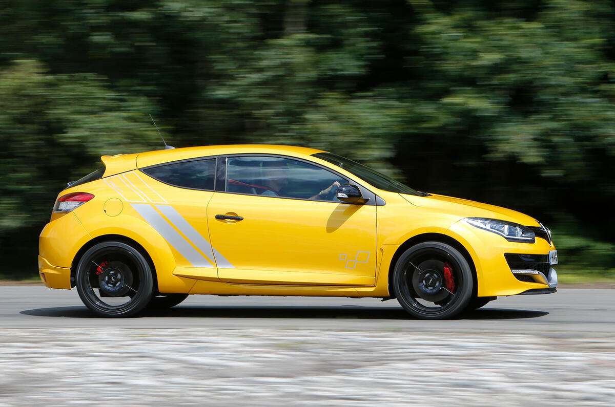 Renault Megane RS side Renault Megane RS side