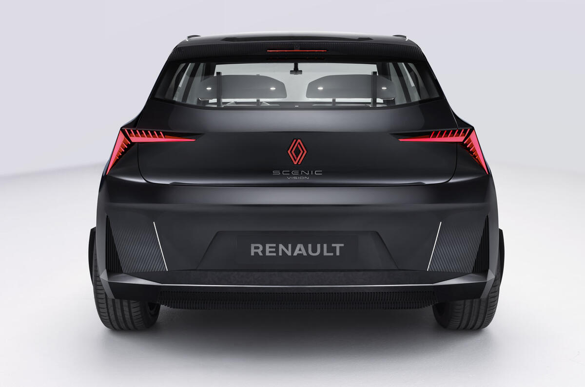 Renault Scenic concept rear bumper Renault Scenic concept rear bumper
