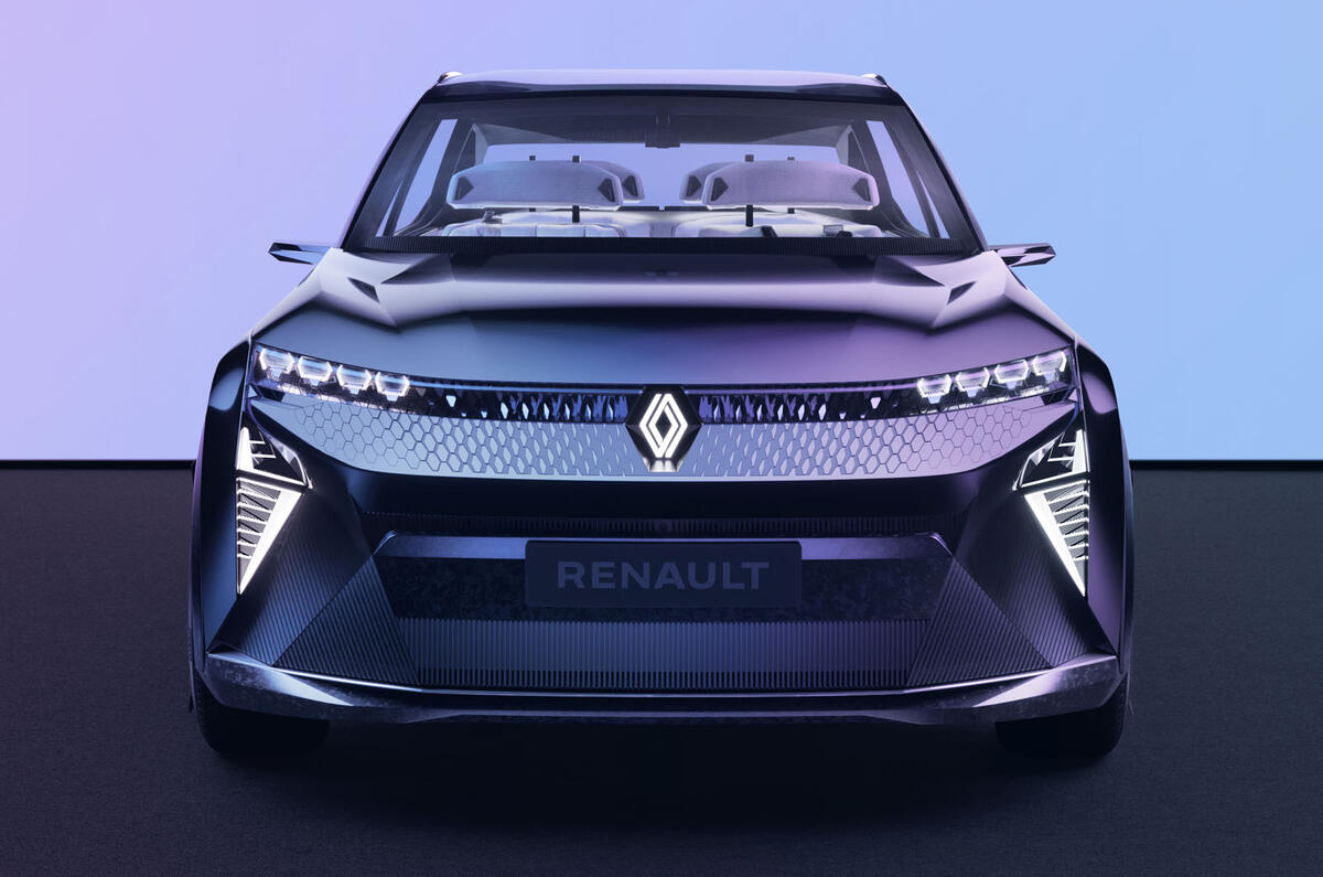 Renault Scenic front end Renault Scenic front end
