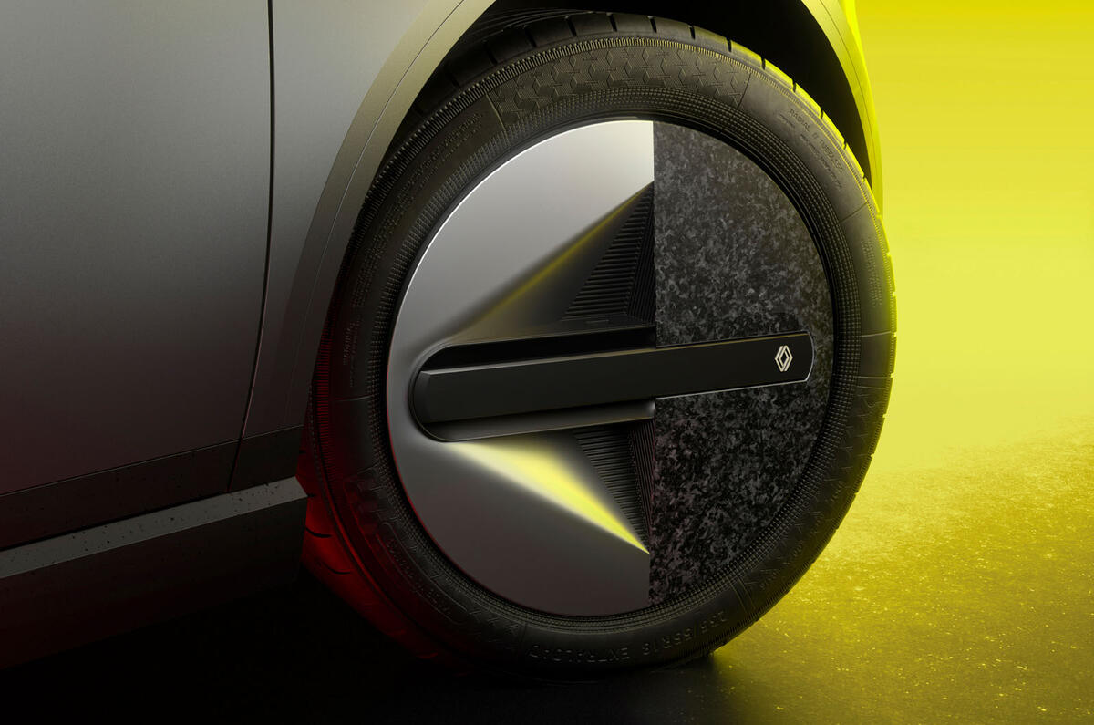 Renault ZFlexEVan Estafette wheel Renault ZFlexEVan Estafette wheel