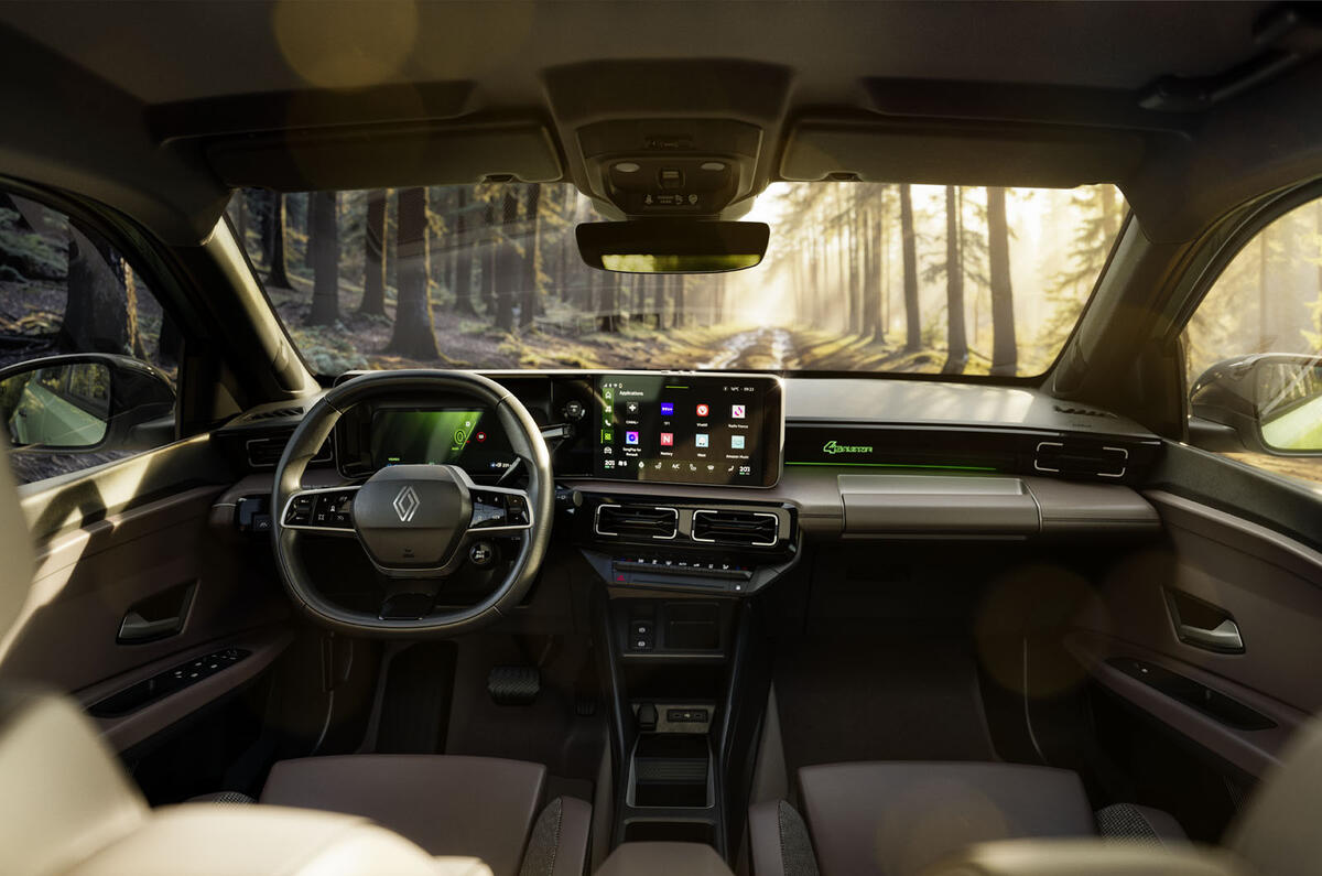 Renault 4 Savane 4x4 concept   dashboard overview Renault 4 Savane 4x4 concept   dashboard overview