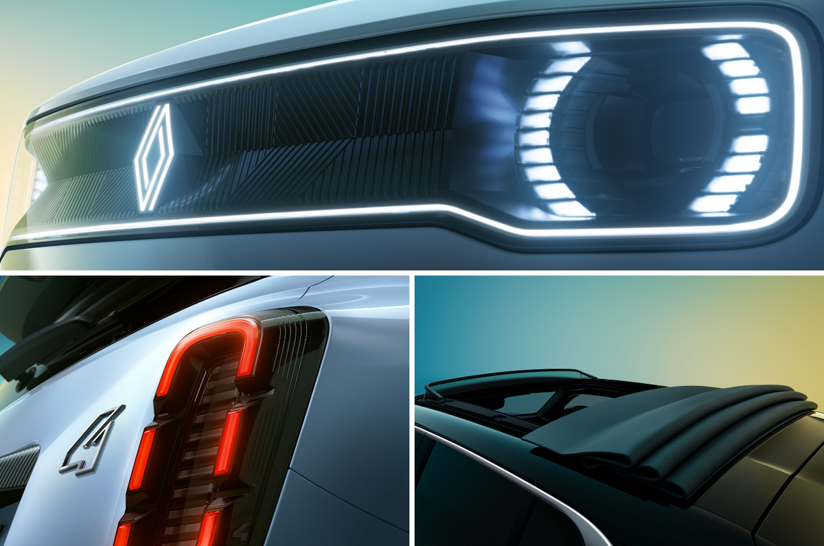 Renault 4 teasers