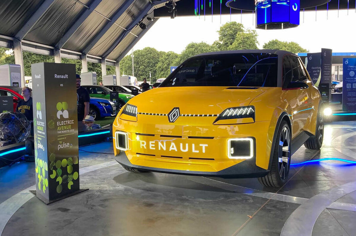 renault 5 static front