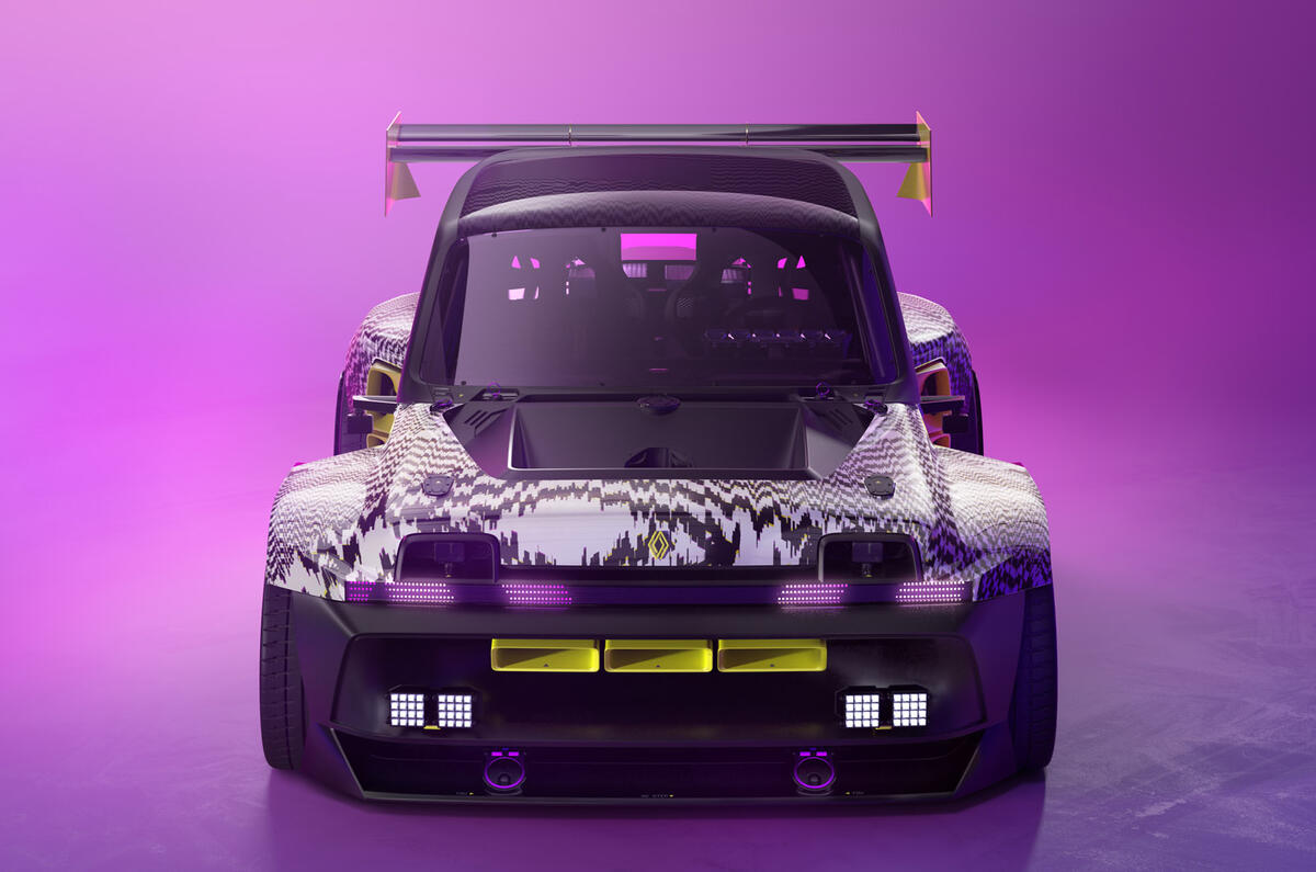 Renault 5 Turbo 3E front Renault 5 Turbo 3E front